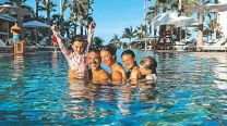 Las paradisíacas vacaciones de Paula Chaves y Peter Alfonso con sus hijos en México