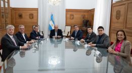 Guillermo Francos, recibió este mediodía a un grupo de gobernadores 20250613