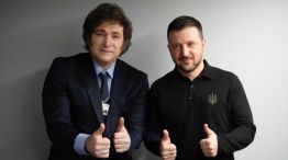 Milei y Zelenski 20250613