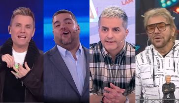 Santiago del Moro, Darío Barassi, Ángel de Brito y Beto Casella