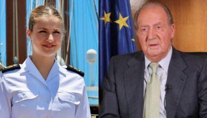 Juan Carlos I tuvo la intención de visitar a su nieta y se conoció su reacción. 
