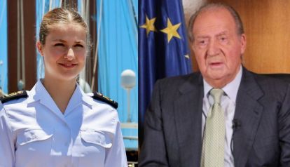 Escándalo: la princesa Leonor e negó a recibir a su abuelo