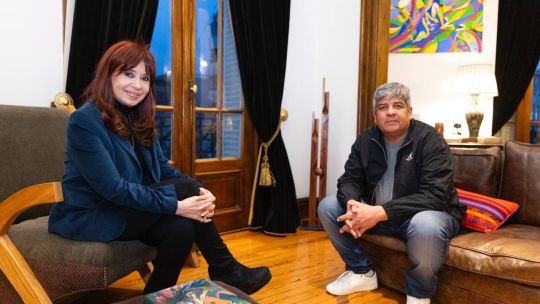 Pablo Moyano y Cristina Kirchner