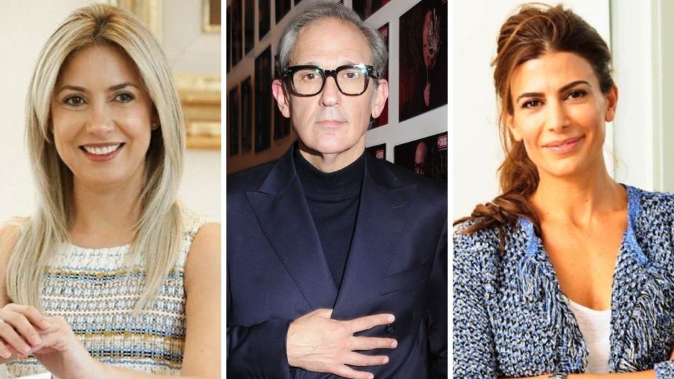 Adrián Brown, Fabiola Yáñez, Juliana Awada