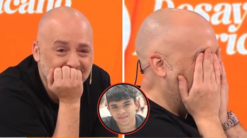 José María Muscari y su hijo