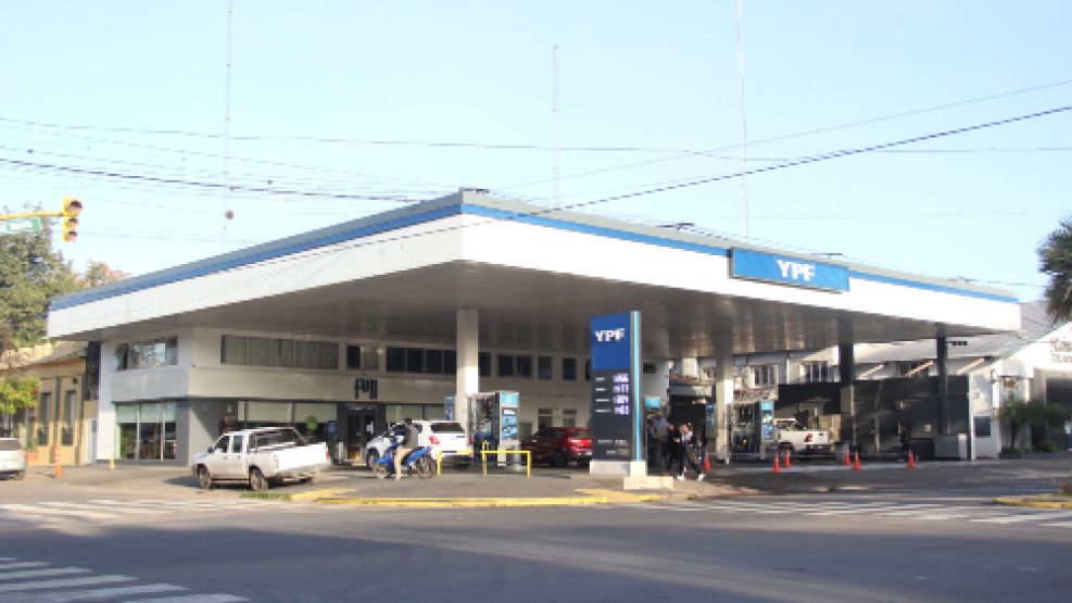 Estación de servicio de Resistencia.