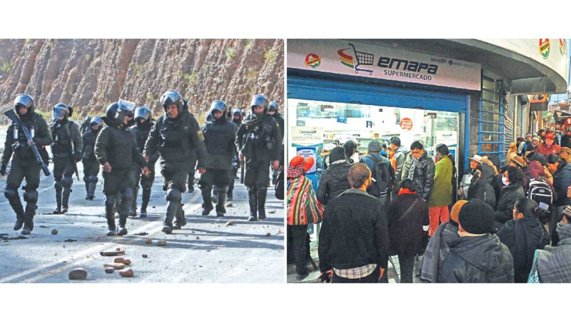 Caos y cuatro policías asesinados en Bolivia | Perfil