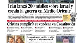La tapa del Diario PERFIL del sábado 14 de junio de 2025