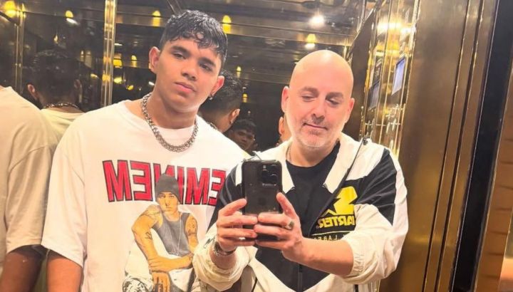 La emoción de José María Muscari por el sorpresivo mensaje del Día del Padre de su hijo