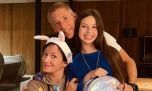 El tierno saludo de Griselda Siciliani y Margarita a Adrián Suar por el Día del padre