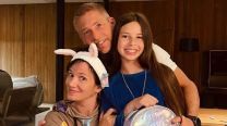 El tierno saludo de Griselda Siciliani y Margarita a Adrián Suar por el Día del padre