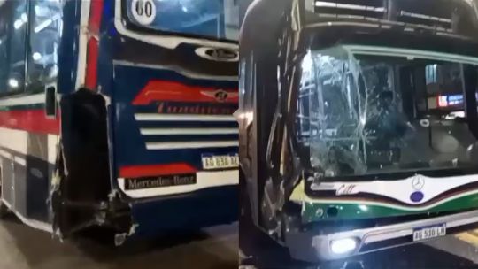 Chocaron un 152 y un 59 en Recoleta: hubo 14 golpeados, pero nadie grave thumbnail