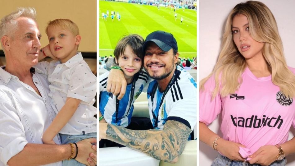 Desde Marley a Wanda Nara y Marcelo Tinelli, así celebraron los famosos el Día del Padre
