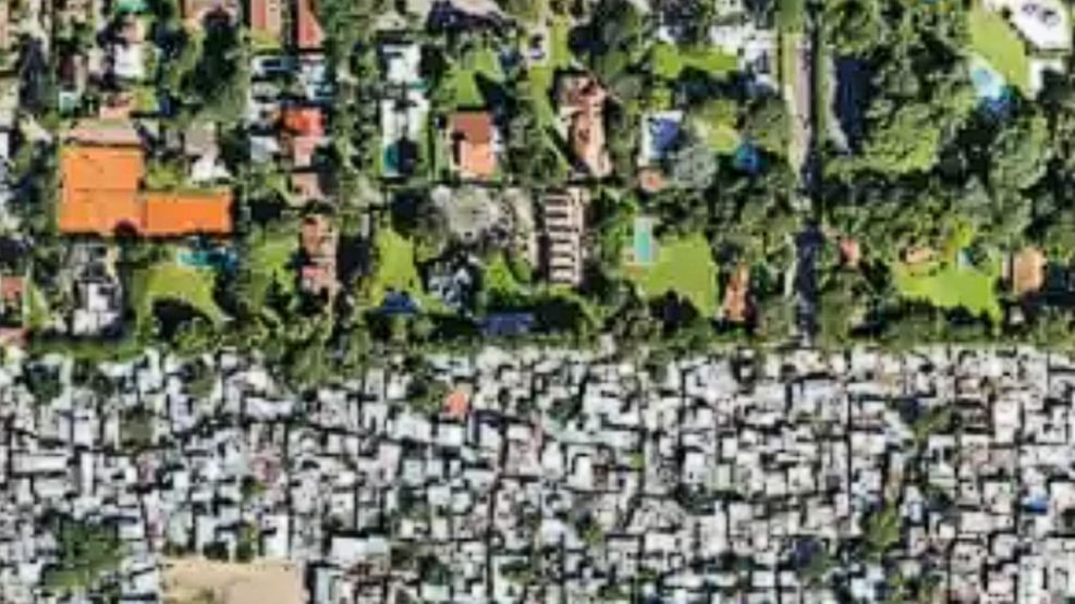 ‘THE ECONOMIST’. Ilustró su nota sobre desigualdad en Latinoamérica con un barrio de San Isidro.