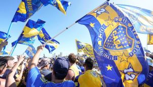 Hinchada de Boca en Miami