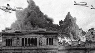 Bombardeo sobre la Plaza de Mayo