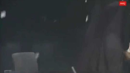 Bombardeo en vivo a la TV iraní