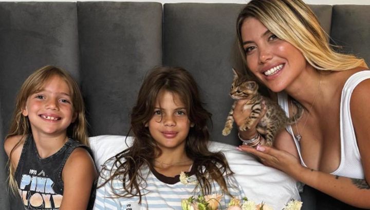 Wanda Nara rompió el silencio tras el Día del Padre: "Las nenas me piden no ir a la casa de Mauro Icardi"