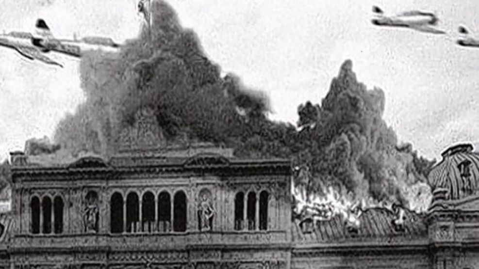 Bombardeo sobre la Plaza de Mayo