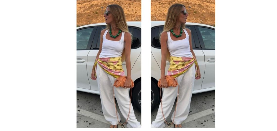 Pañuelo en la cintura: así lo llevan las expertas en moda durante el verano europeo