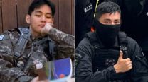 Kim Taehyung en el ejército