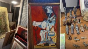 Desbaratan red que vendía un falso Picasso por 25 millones de euros.