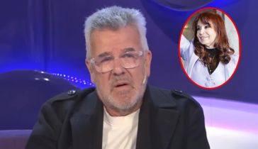 Dady Brieva y Cristina Kirchner