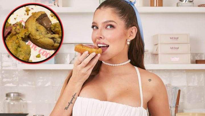 Sofía Gonet lanzó su línea de cookies gourmet y la destrozaron en las redes: "Estaban crudas"