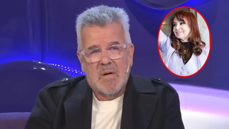 Dady Brieva y Cristina Kirchner