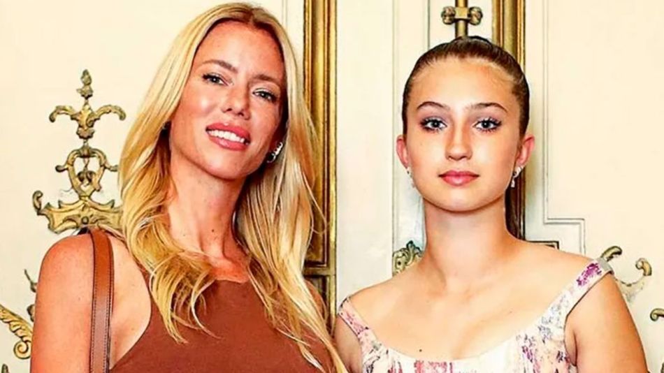 Nicole Neumann y su hija, Indina Cubero