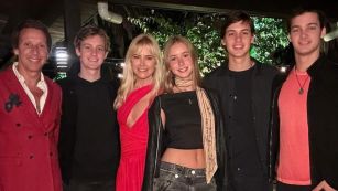 La familia de Valeria Mazza