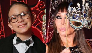 Ian Moche y Moria Casán