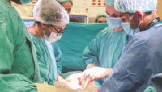 Nació la primera bebé operada dentro del útero en el Hospital Garrahan