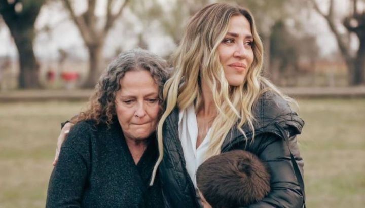 Las primeras palabras de la mamá de Jimena Barón al conocer a su nuevo nieto: "Hoy te conocí y ya te ganaste mi corazón"