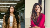 Lali lució el teddy coat estilo Juliana Awada que conquistó la alfombra roja en los Premios Gardel