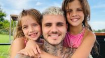 Mauro Icardi y sus hijas