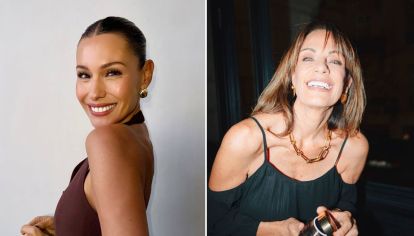La conductora y la modelo se mostraron con la pieza clave y fashionista de la temporada. 