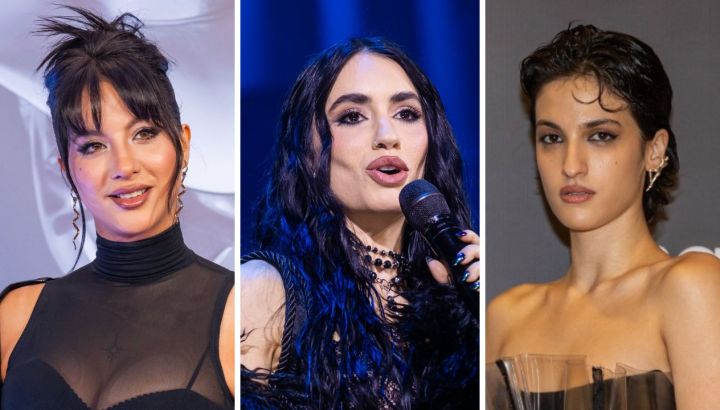 Trasparencias y estilo dramático en total black, las tendencias en looks que fueron un boom en los Premios Gardel 2025
