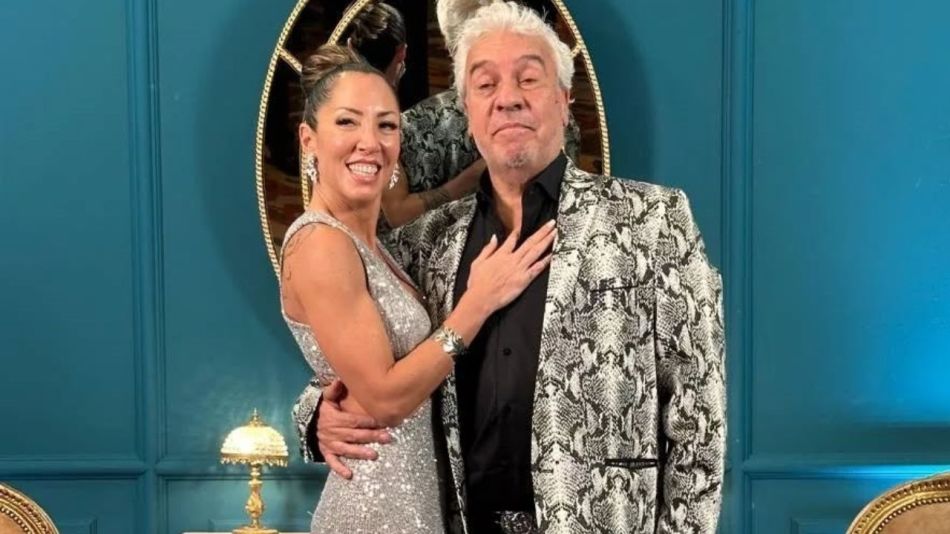 Coco Sily y su actual pareja, Chimi Meza