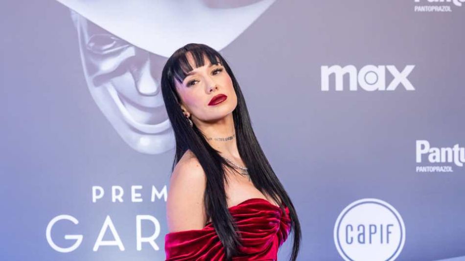 La Joaqui en los premios Gardel 2025