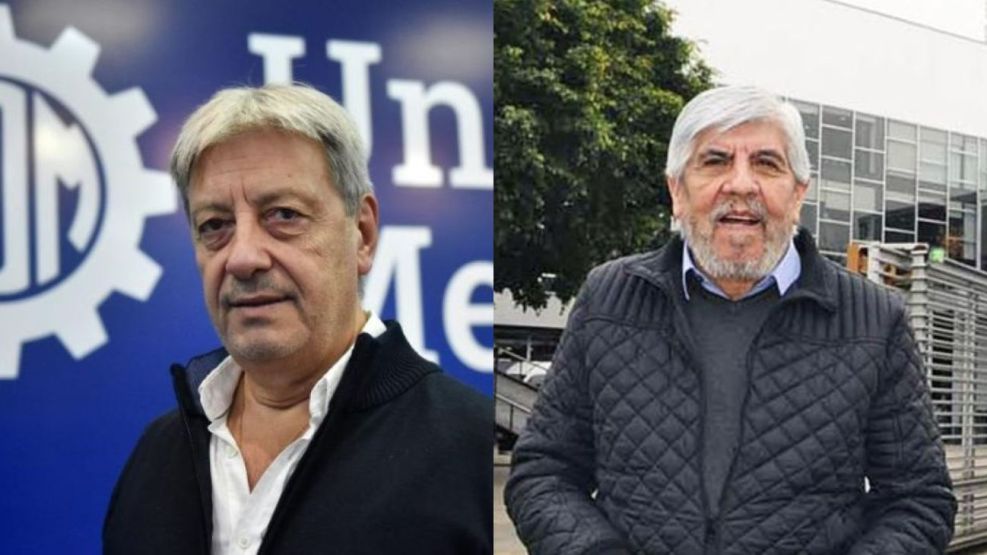 Abel Furlán y Hugo Moyano