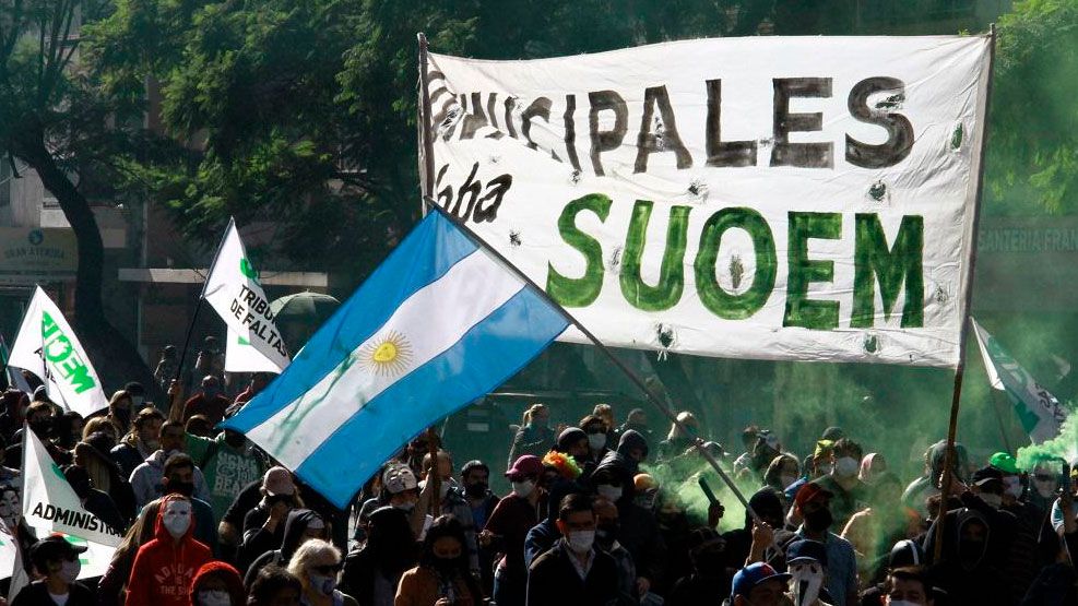 Protesta Suoem