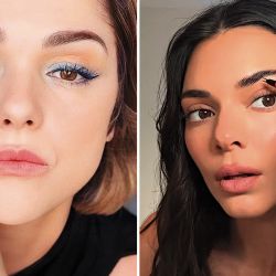 Araceli González y Kendall Jenner dan lecciones de maquillaje. | Foto:Instagram