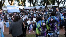 20250620 Banderazo por Cristina Kirchner en Parque Lezama