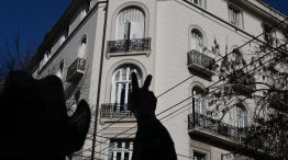20250620 La Policia Federal monto un vallado frente al domicilio de la ex presidenta Cristina Fernández de Kirchner
