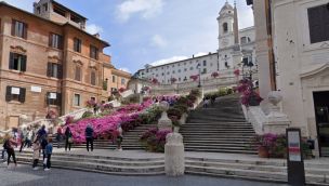 Piazza di Spagna en Roma