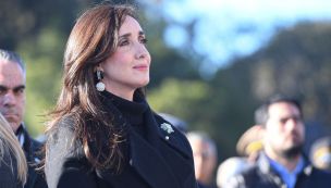 Victoria Villarruel en el acto por el Día de la Bandera en Rosario