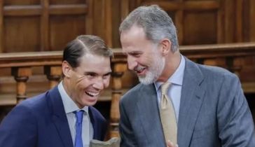 Rafael Nadal y El Rey Felipe
