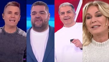 Santiago del Moro, Darío Barassi, Ángel de Brito y Yanina Latorre