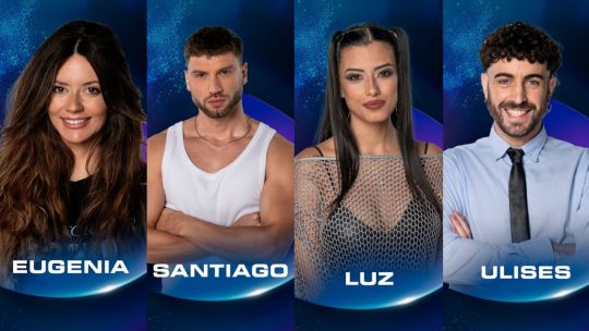 Eugenia, Tato, Luz y Ulises, los semifinalistas de Gran Hermano